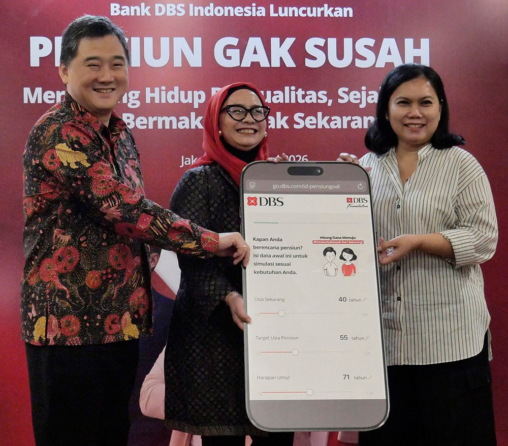  Bank DBS Indonesia Luncurkan Kampanye “Pensiun Gak Susah”