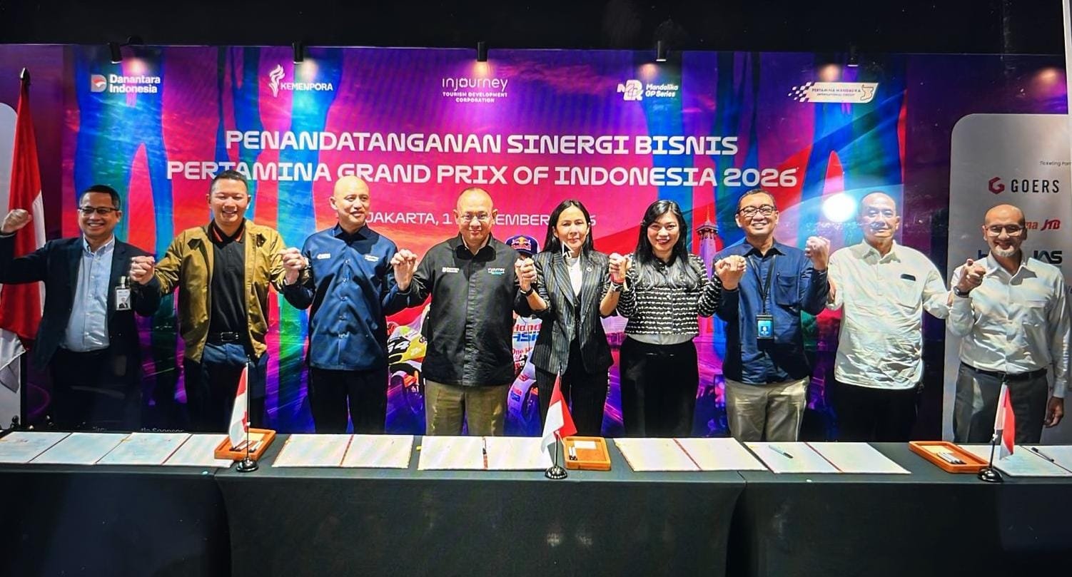 Sinergi Bisnis Pertamina Grand Prix of Indonesia 2026