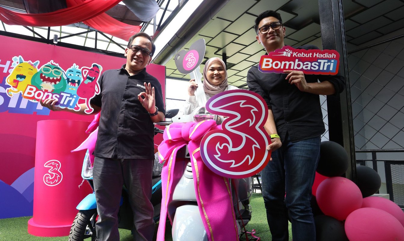 Tri Umumkan Pemenang Program BombasTri