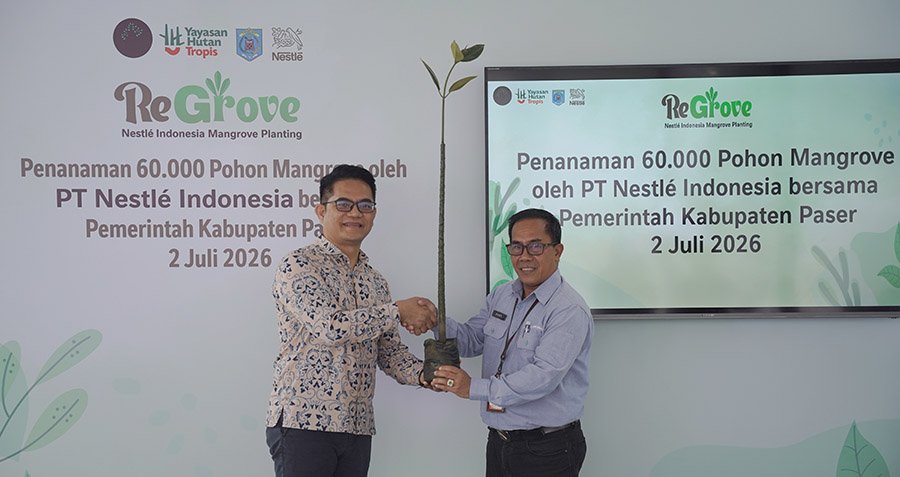 Melalui Semangat #NyataBawaMakna, Nestlé Indonesia Tanam 60.000 Mangrove