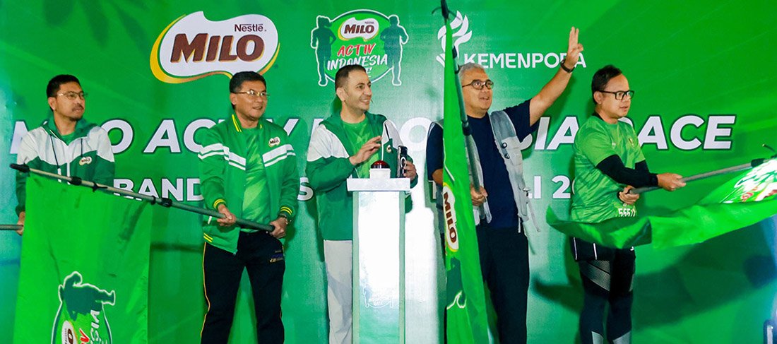 MILO ACTIV Indonesia Race 2026 Bandung Series Libatkan 7.200 Pelari