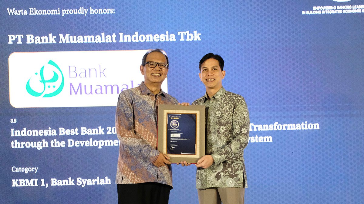 Bank Muamalat Raih Penghargaan Indonesia Best Bank 2026