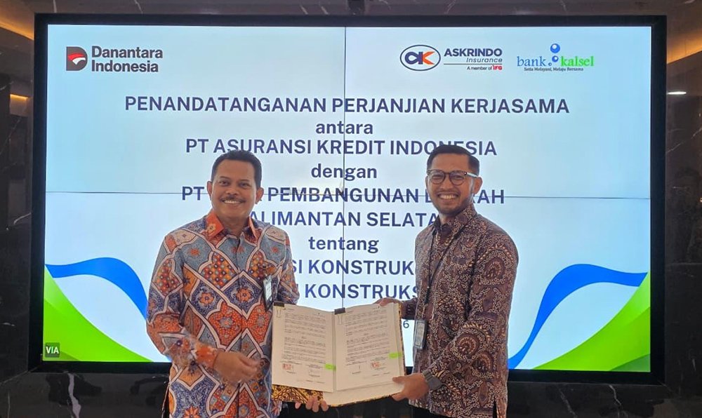 Askrindo Perkuat Sinergi dengan Bank Kalsel