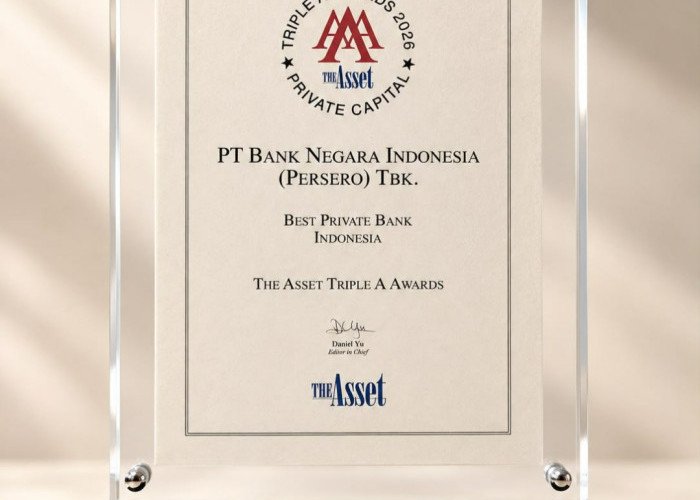 BNI Private Dinobatkan sebagai Best Private Bank in Indonesia 2026