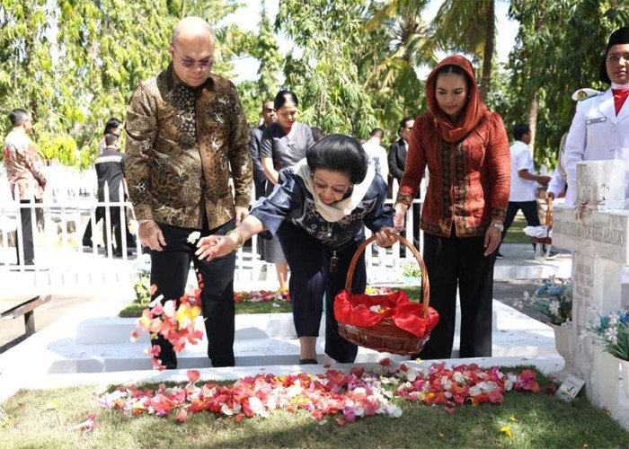  Kenang Jasa Pejuang Integrasi Timor Timur, Megawati Ziarah ke TMP Seroja Timor Leste