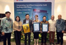 UOB Indonesia Terima GREENSHIP Existing Building Peringkat Gold